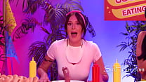 Lesbians At A HotDog Contest