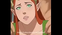 Mixed video with Keyleth music part 3 Animation hentai anime dc AI