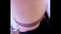 Culazo en tanga con ganas de rabo