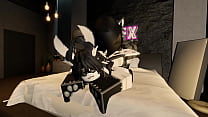 Hard sex with a busty furry girl in Roblox