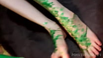Sexwife fucks with a stranger and uses wax candles