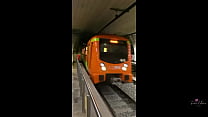 Me fuí al último vagón del metro por error.