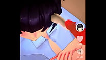 3D Hentai Anime HandJob    (Imouto Diary)