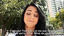 Big tits amateur Czech girl pounded in exchange for money