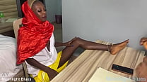 Ebony petite student seduces teacher a day before Christmas holiday vacation