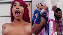 TRANS ANGELS - Maddy May, Lola Morena - Sneaky Game Night Fuck