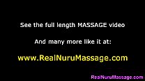 Masseuse blows cocked guy