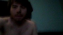young man jacks off and cums