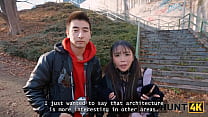 HUNT4K. Japanese tourist is fucking a stranger