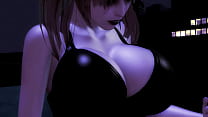The Female Joker grows bigger tits and belly