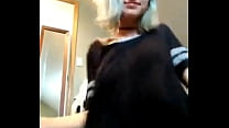 Brand new showing her breasts