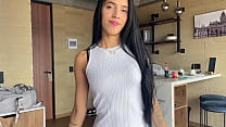 First Casting And Rough POV Sex with 18yo Teen Latina