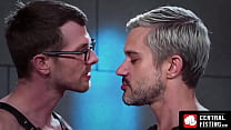 Kinky blond homo tease by cock sucking and spanked by handsome dome who is gonna ass fuck him hard!