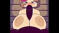 Jenny gets her ass fucked and cummed in by mobs from minecraft
