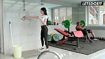 Skinny Russian Maid Analyzed by BBC Hostel Guest - LETSDOEIT