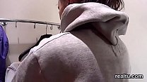 Flawless czech teenie was teased in the supermarket and drilled in pov