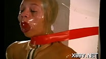 Heavenly diva with puffy nipples masturbates