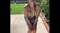 PlaymateDawn is a Sling Bikini