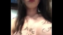 Sub Welsh Totty pisses her pants