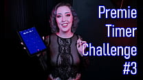 PREMIE LOSER TIMER CHALLENGE #3 - Preview - Prejac Premature Ejaculator Humiliation, Femdom POV, Laughing At You