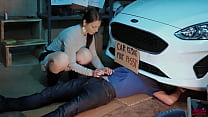 Fucking Alessia on the hood of her car