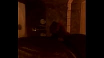 Black guy rubs his hard soapy cock for you
