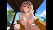Nikke | Summer Annis riding and getting cream on her pussy