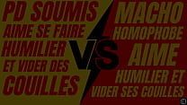 Un macho va te baiser comme un sou homme
