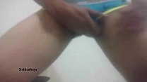 Usando o anel peniano com plug anal (Using my penis ring)