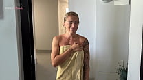 My Neighbor Catches Me Jerking Off and Decides to Take It in Her Mouth