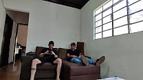 bastidores da gravação com Carlos Urach o pai da Andressa Urach