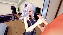 SHISHIRO BOTAN GETS ALL HER HOLES FILLED AND FUCKED HARD - VTUBER PORN