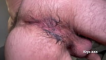 Hombre con gran polla folla y preña mi culo peludo. PARTE 4