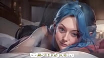 dreamy henti girl