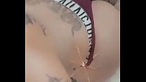 Thot showing what she got and giving it 1990 baby