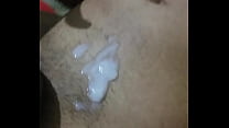 Expulcion de leche al bombera su verga