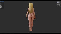 walk animation by GB