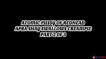 Atomic pussy of readhead Apra Shay swallows creampie
