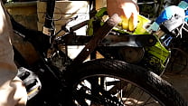 Wide open throttle chainsaw bike