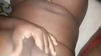 Sexy Queen playing with her lovely body