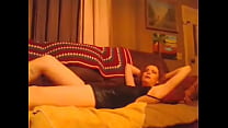 Sucking off a slut