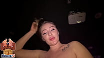 Slutty Canadian Pawg Sucked & Fucked BBC During Movie Night & Swallowed My Load