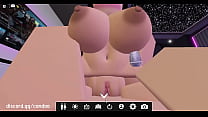 Cute girl rides me on roblox