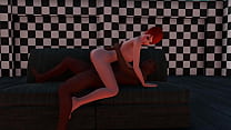 Top 6 best sexual positions NORMAL and ANAL for you and your partner "ON SOFA" 3D