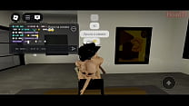 Loira Foi Feita de Depósito de Gozo Até transbordar - Roblox
