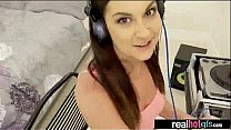(brittany shae) Teen Amateur GF Bang Hard In Hot Scene video-09
