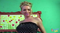 Blonde MILF Strokes Her Lovers Stiff Meat