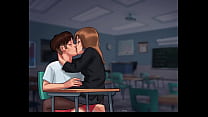 Miss Bissette all sex scene in game SG
