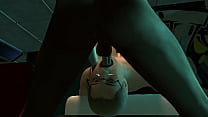 Threesome with Esmeralda Deep Throating a Dick as She Gets Anal