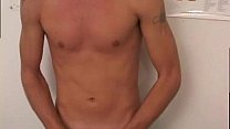 Twink man anal gay sex His explosion splashed all over his lower